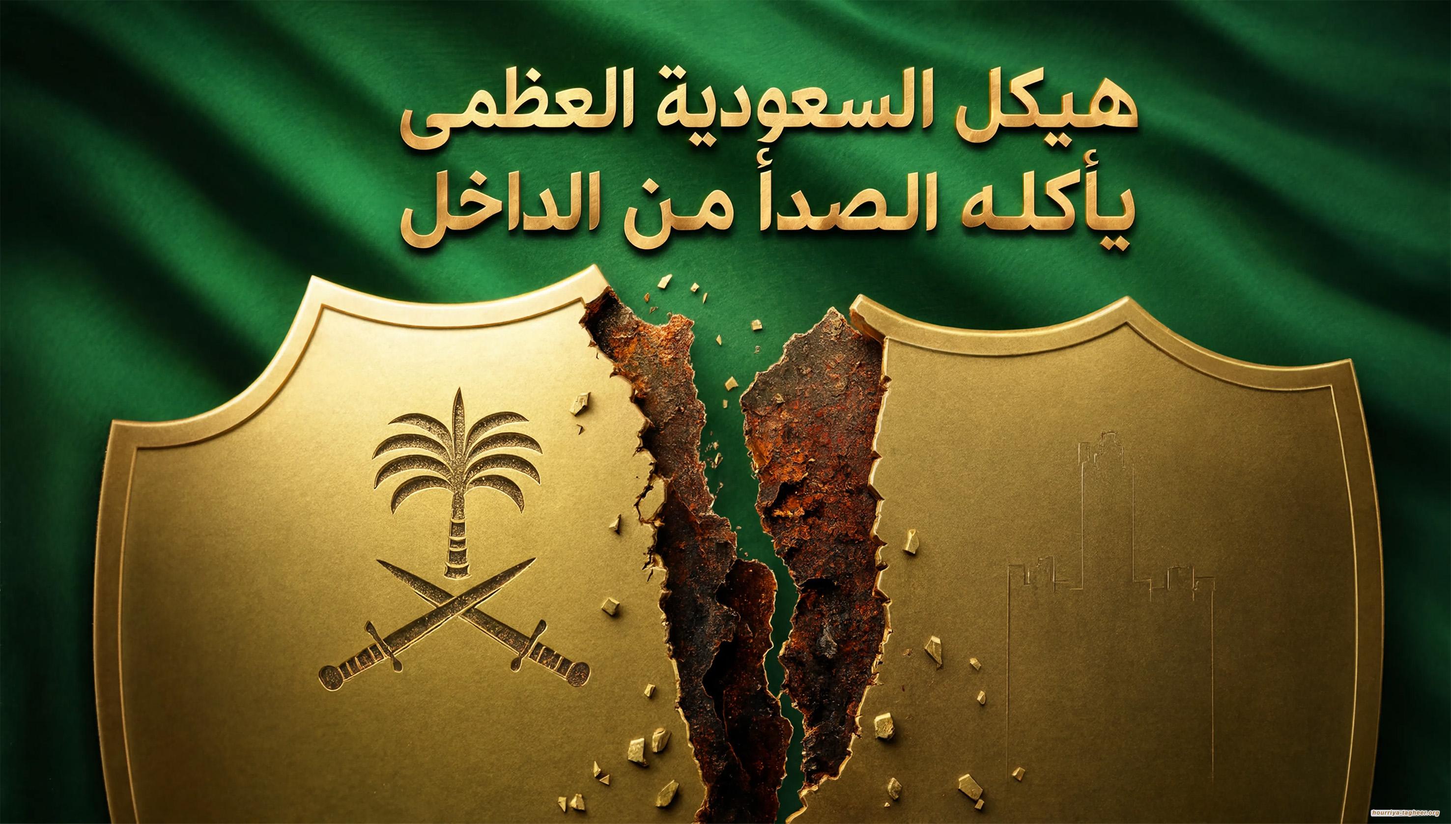 هيكل السعودية العظمى يأكله الصدأ من الداخل